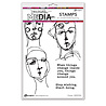 Ranger Dina Wakley MEdia Cling Stamps Change (MDR74502) Ranger Dina Wakley MEdia Cling Stamps Change (MDR74502)