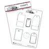 Ranger Dina Wakley MEdia Cling Stamps Perforated Tags (MDR81272) (DISCONTINUED) Ranger Dina Wakley MEdia Cling Stamps Perforated Tags (MDR81272) (DISCONTINUED)
