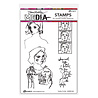Ranger Dina Wakley MEdia Cling Stamps Perfect To Me (MDR81265) (DISCONTINUED) Ranger Dina Wakley MEdia Cling Stamps Perfect To Me (MDR81265) (DISCONTINUED)