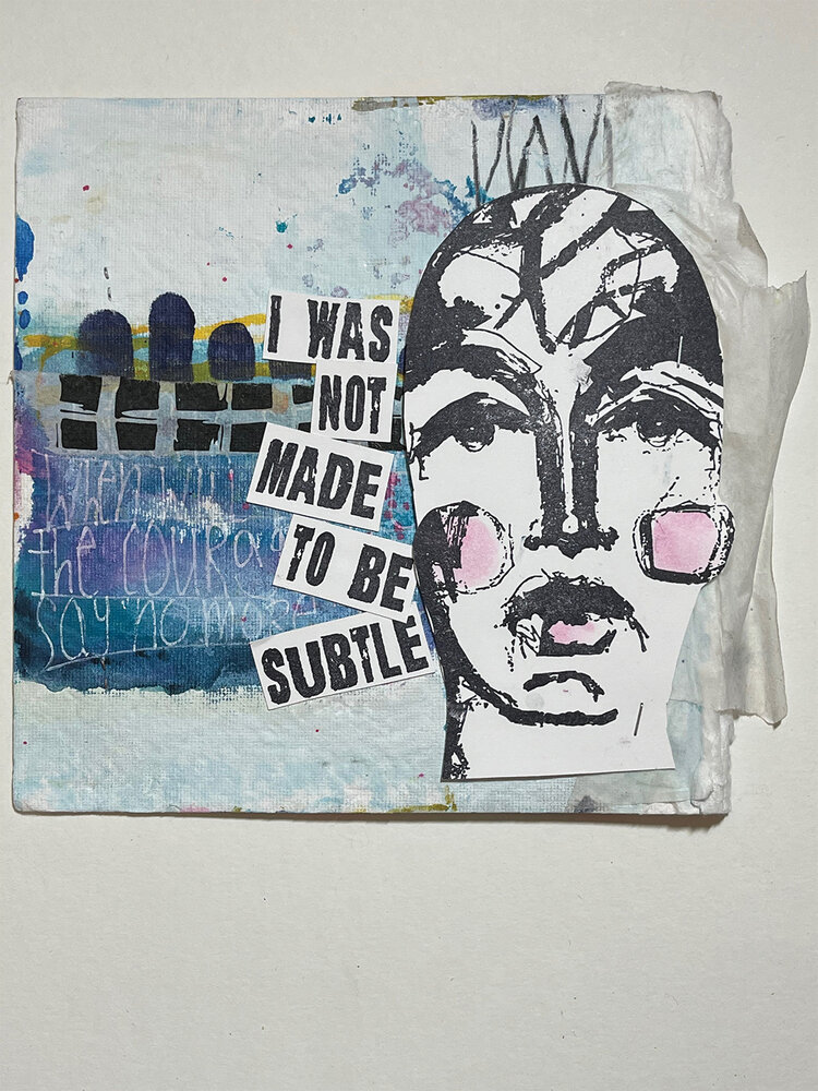 Ranger Dina Wakley MEdia Cling Stamps Not Subtle (MDR74823) (DISCONTINUED) Ranger Dina Wakley MEdia Cling Stamps Not Subtle (MDR74823) (DISCONTINUED)