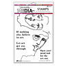 Ranger Dina Wakley MEdia Cling Stamps Let The Art Out (MDR77794) (DISCONTINUED) Ranger Dina Wakley MEdia Cling Stamps Let The Art Out (MDR77794) (DISCONTINUED)