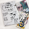 Ranger Dina Wakley MEdia Cling Stamps Let The Art Out (MDR77794) (DISCONTINUED) Ranger Dina Wakley MEdia Cling Stamps Let The Art Out (MDR77794) (DISCONTINUED)