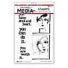 Ranger Dina Wakley MEdia Cling Stamps Soul and Heart (MDR63896) (DISCONTINUED) Ranger Dina Wakley MEdia Cling Stamps Soul and Heart (MDR63896) (DISCONTINUED)