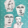Ranger Dina Wakley MEdia Cling Stamps Sketched Faces (MDR52838) Ranger Dina Wakley MEdia Cling Stamps Sketched Faces (MDR52838)