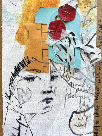 Ranger Dina Wakley MEdia Cling Stamps Side Eye (MDR81296) (DISCONTINUED) Ranger Dina Wakley MEdia Cling Stamps Side Eye (MDR81296) (DISCONTINUED)