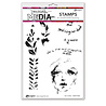 Ranger Dina Wakley MEdia Cling Stamps She Is Wise (MDR77848) (DISCONTINUED) Ranger Dina Wakley MEdia Cling Stamps She Is Wise (MDR77848) (DISCONTINUED)