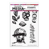 Ranger Dina Wakley MEdia Cling Stamps Seeing is Believing (MDR81289) (DISCONTINUED)