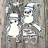 Ranger Dina Wakley MEdia Cling Stamps Scribbly Holiday Birdie 2 (MDR68600) (DISCONTINUED) Ranger Dina Wakley MEdia Cling Stamps Scribbly Holiday Birdie 2 (MDR68600) (DISCONTINUED)