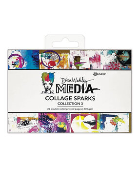 Ranger Dina Wakley MEdia Collage Sparks Collection 3 (MDA82248)