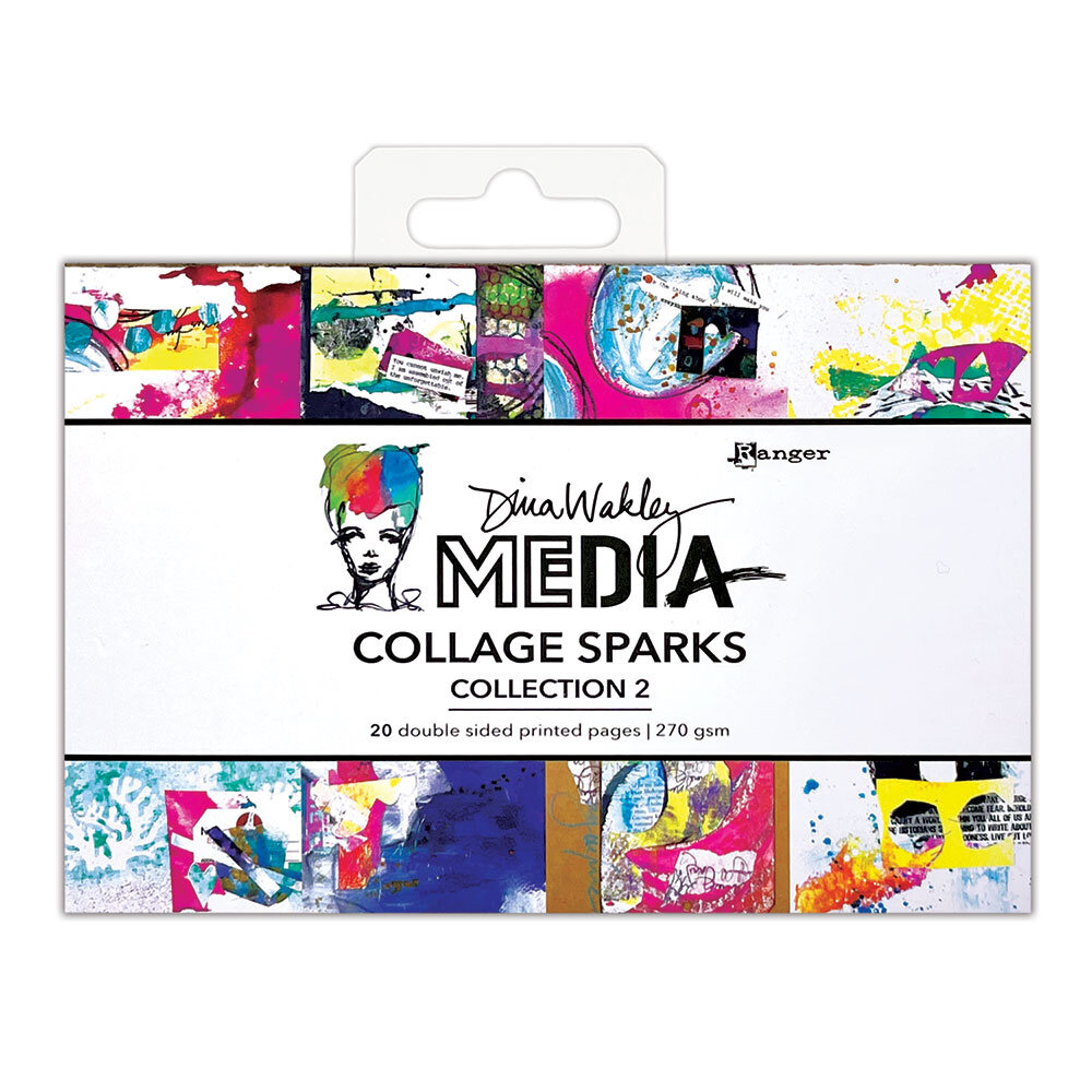 Ranger Dina Wakley MEdia Collage Sparks Collection 2 (MDA82231)