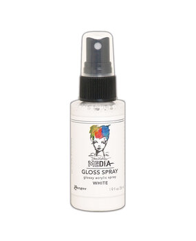 Ranger Dina Wakley MEdia Gloss Sprays White 1.9 oz (MDO68570)