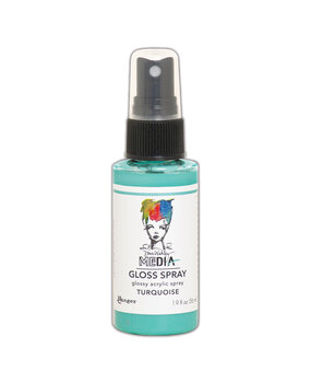 Ranger Dina Wakley MEdia Gloss Sprays Turquoise 1.9 oz (MDO68563)