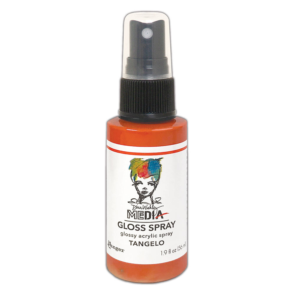 Ranger Dina Wakley MEdia Gloss Sprays Tangelo 1.9 oz (MDO76544)