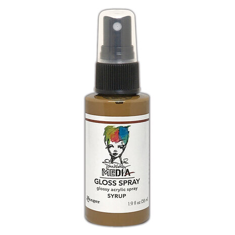 Ranger Dina Wakley MEdia Gloss Sprays Syrup 1.9 oz (MDO76537) Ranger Dina Wakley MEdia Gloss Sprays Syrup 1.9 oz (MDO76537)