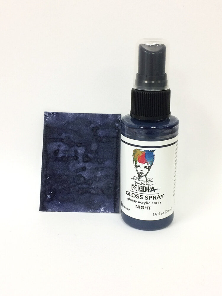 Ranger Dina Wakley MEdia Gloss Sprays Night 1.9 oz (MDO68532) Ranger Dina Wakley MEdia Gloss Sprays Night 1.9 oz (MDO68532)