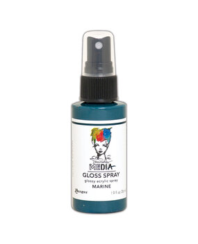 Ranger Dina Wakley MEdia Gloss Sprays Marine 1.9 oz (MDO68525)