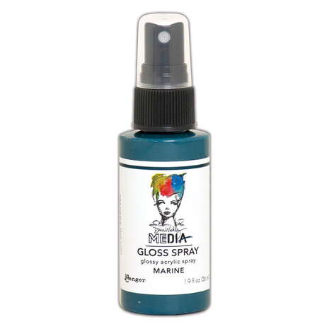 Ranger Dina Wakley MEdia Gloss Sprays Marine 1.9 oz (MDO68525) Ranger Dina Wakley MEdia Gloss Sprays Marine 1.9 oz (MDO68525)