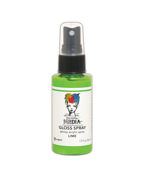 Ranger Dina Wakley MEdia Gloss Sprays Lime 1.9 oz (MDO68501)