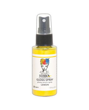Ranger Dina Wakley MEdia Gloss Sprays Lemon 1.9 oz (MDO68495)