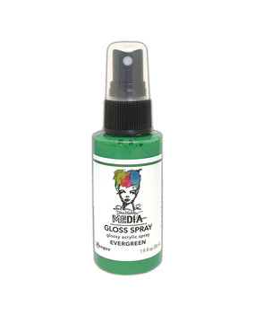 Ranger Dina Wakley MEdia Gloss Sprays Evergreen 1.9 oz (MDO73710)