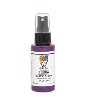 Ranger Dina Wakley MEdia Gloss Sprays Eggplant 1.9 oz (MDO68471) Ranger Dina Wakley MEdia Gloss Sprays Eggplant 1.9 oz (MDO68471)