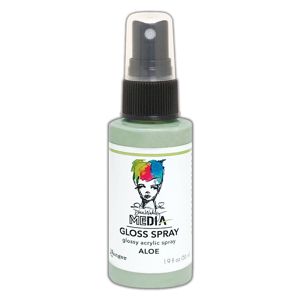 Ranger Dina Wakley MEdia Gloss Sprays Aloe 1.9 oz (MDO73635) Ranger Dina Wakley MEdia Gloss Sprays Aloe 1.9 oz (MDO73635)