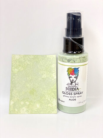 Ranger Dina Wakley MEdia Gloss Sprays Aloe 1.9 oz (MDO73635) Ranger Dina Wakley MEdia Gloss Sprays Aloe 1.9 oz (MDO73635)