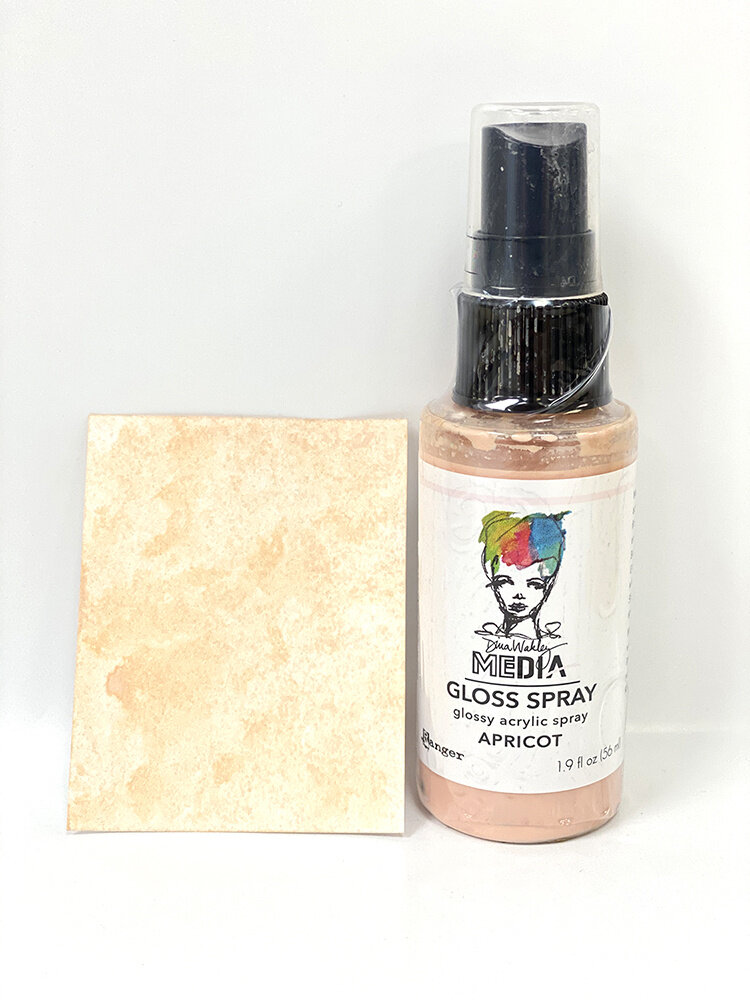 Ranger Dina Wakley MEdia Gloss Sprays Apricot 1.9 oz (MDO73642) Ranger Dina Wakley MEdia Gloss Sprays Apricot 1.9 oz (MDO73642)