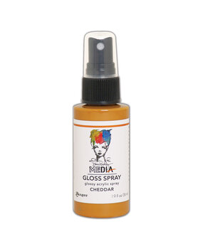 Ranger Dina Wakley MEdia Gloss Sprays Cheddar 1.9 oz (MDO68464)