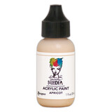 Ranger Dina Wakley MEdia Heavy Body Acrylic Paints Apricot 1 fl oz (MDQ65586)