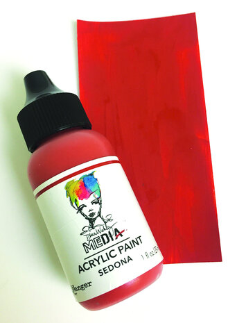 Ranger Dina Wakley MEdia Heavy Body Acrylic Paints Sedona 1 fl oz (MDQ59844)