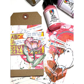 Dina Wakley MEdia Heavy Body Acrylic Paints