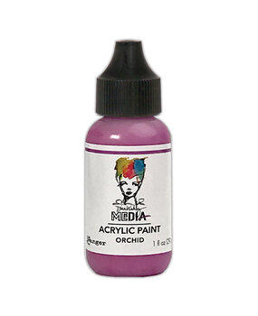Ranger Dina Wakley MEdia Heavy Body Acrylic Paints Orchid 1 fl oz (MDQ75202) Ranger Dina Wakley MEdia Heavy Body Acrylic Paints Orchid 1 fl oz (MDQ75202)