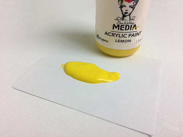 Ranger Dina Wakley MEdia Heavy Body Acrylic Paints Lemon 1 fl oz (MDQ54023) Ranger Dina Wakley MEdia Heavy Body Acrylic Paints Lemon 1 fl oz (MDQ54023)