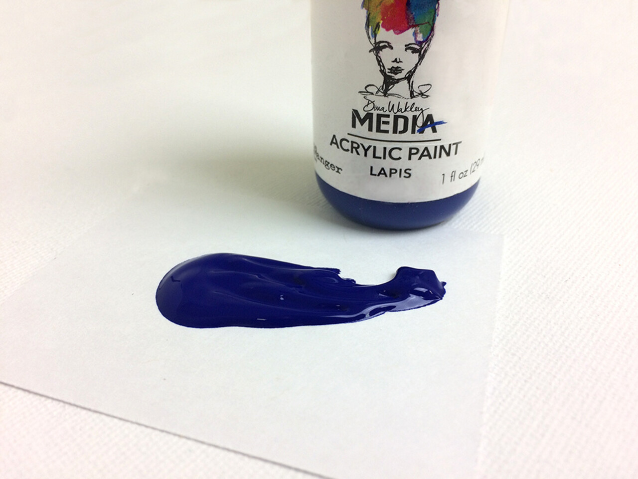 Ranger Dina Wakley MEdia Heavy Body Acrylic Paints Lapis 1 fl oz (MDQ54016) Ranger Dina Wakley MEdia Heavy Body Acrylic Paints Lapis 1 fl oz (MDQ54016)