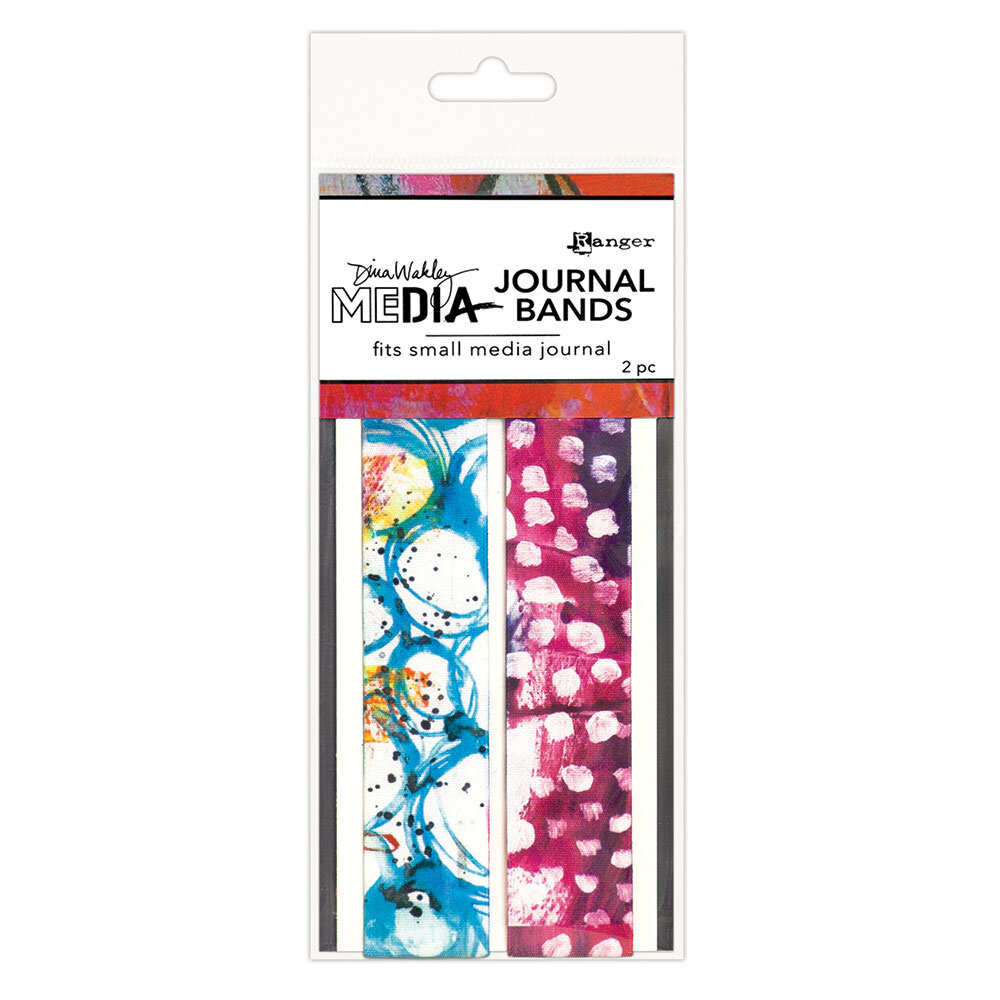 Ranger Dina Wakley MEdia Journal Bands Small (2pcs) (MDA66286) (DISCONTINUED) Ranger Dina Wakley MEdia Journal Bands Small (2pcs) (MDA66286) (DISCONTINUED)