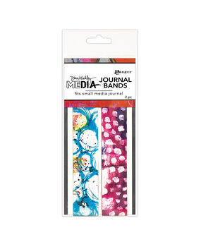 Ranger Dina Wakley MEdia Journal Bands Small (2pcs) (MDA66286) (DISCONTINUED)