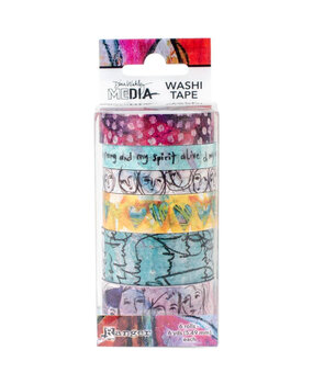 Ranger Dina Wakley MEdia Washi Tape 1 6x6yd (MDA59974) (DISCONTINUED) Ranger Dina Wakley MEdia Washi Tape 1 6x6yd (MDA59974) (DISCONTINUED)