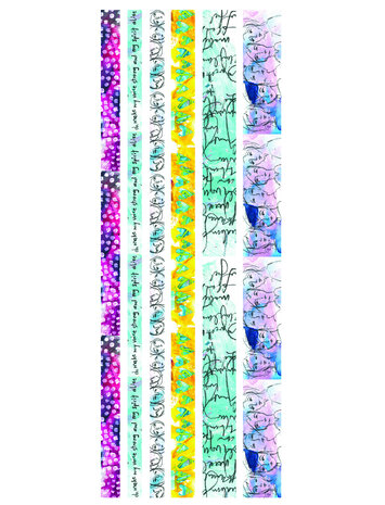 Ranger Dina Wakley MEdia Washi Tape 1 6x6yd (MDA59974) (DISCONTINUED) Ranger Dina Wakley MEdia Washi Tape 1 6x6yd (MDA59974) (DISCONTINUED)