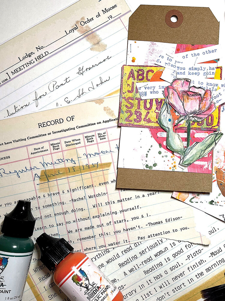 Ranger Dina Wakley MEdia Typed Ledgers Set 2 (12sheets) (MDA79040) Ranger Dina Wakley MEdia Typed Ledgers Set 2 (12sheets) (MDA79040)