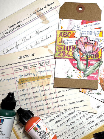 Ranger Dina Wakley MEdia Typed Ledgers Set 2 (12sheets) (MDA79040) Ranger Dina Wakley MEdia Typed Ledgers Set 2 (12sheets) (MDA79040)