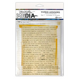 Ranger Dina Wakley MEdia Typed Ledgers Set 1 (12sheets) (MDA79033)
