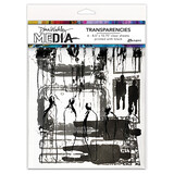 Ranger Dina Wakley MEdia Transparencies Frames & Figures Set 2 (6pcs) (MDA82057)