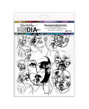 Ranger • Dina Wakley MEdia Transparencies Abstract Portraits Set 2
