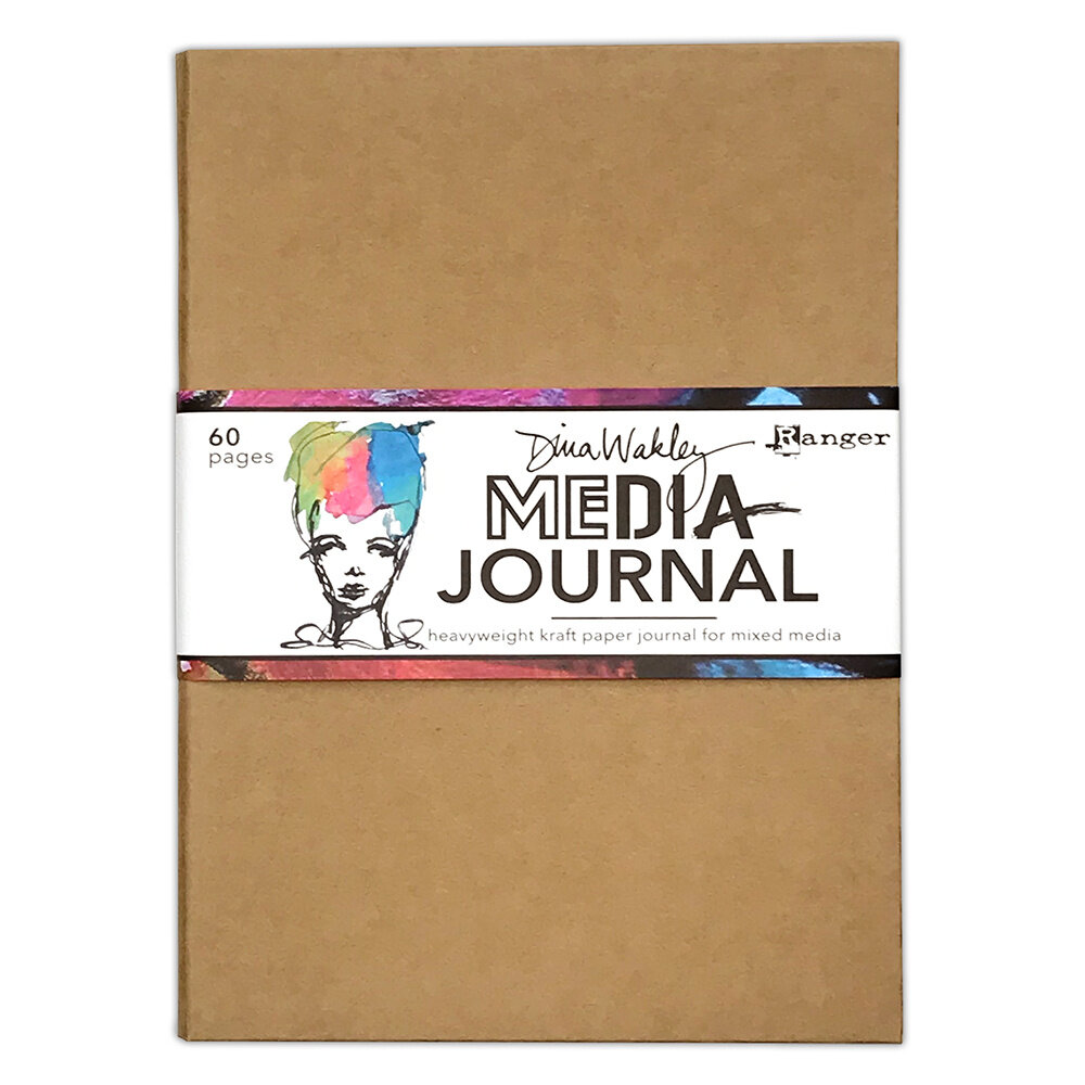 Ranger Dina Wakley MEdia Journal Large Kraft (MDJ80374) Ranger Dina Wakley MEdia Journal Large Kraft (MDJ80374)