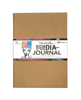 Ranger Dina Wakley MEdia Journal Large Kraft (MDJ80374)