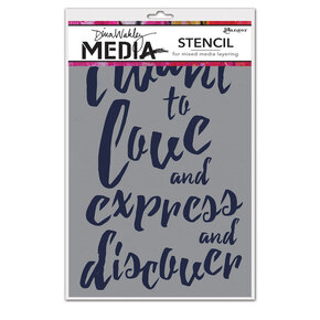 Dina Wakley MEdia Stencils
