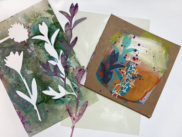 Ranger Dina Wakley MEdia Stencils Growing Mask (MDS77671) (DISCONTINUED)