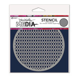 Ranger Dina Wakley MEdia Stencils Coasters 3 (MDS82118) (DISCONTINUED)