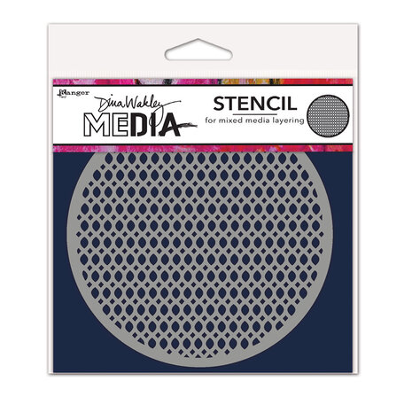 Ranger Dina Wakley MEdia Stencils Coasters 3 (MDS82118) (DISCONTINUED) Ranger Dina Wakley MEdia Stencils Coasters 3 (MDS82118) (DISCONTINUED)